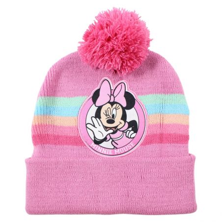 Bonnet avec pompon Minnie fille