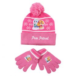 Bonnet gants Paw patrol fille