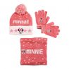 Bonnet gants snood Minnie fille