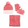 Bonnet gants snood Minnie fille