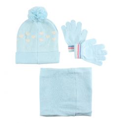 Bonnet gants snood Lilo et Stitch fille