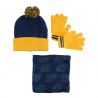 Bonnet gants snood Naruto garcon
