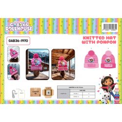 Bonnet avec pompon Gabby fille
