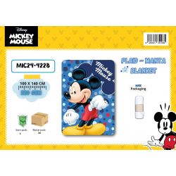 Plaid Polaire Mickey