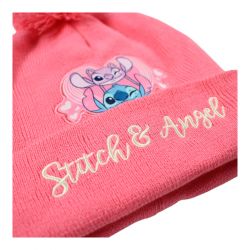 Bonnet gants snood Lilo et Stitch fille
