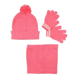 Bonnet gants snood Lilo et Stitch fille