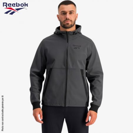 Parka softshell doublée polaire ReebokHomme du M au XXL Parka softshell doublée polaire ReebokHomme du M au XXL