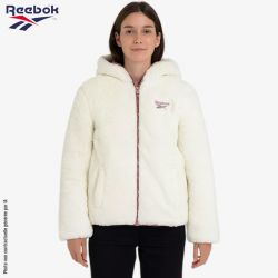 Parka réversible doublée sherpa Reebok Femme du S au XL