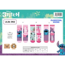 Lot de 2 chaussettes Lilo et Stitch