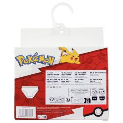 Lot de 3 slips Pokemon