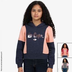 Sweat à capuche fille Lee Cooper