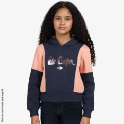 Sweat à capuche fille Lee Cooper