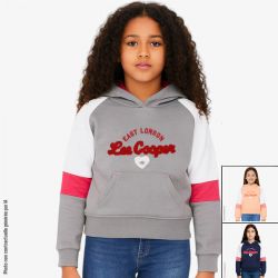 Sweat à capuche fille Lee Cooper