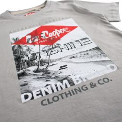 T-shirt manches courtes garcon Lee Cooper