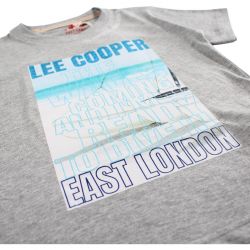 T-shirt manches courtes garcon Lee Cooper