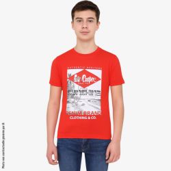 T-shirt manches courtes garcon Lee Cooper