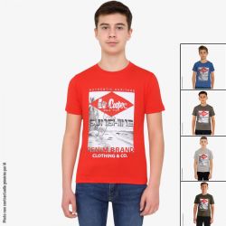 T-shirt manches courtes garcon Lee Cooper