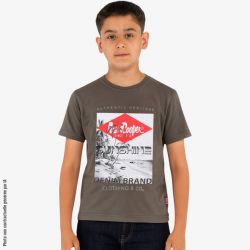 T-shirt manches courtes garcon Lee Cooper