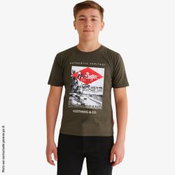 T-shirt manches courtes garcon Lee Cooper