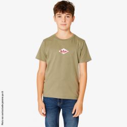 T-shirt manches courtes garcon Lee Cooper