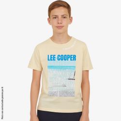 T-shirt manches courtes garcon Lee Cooper