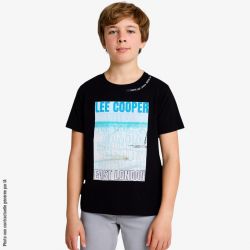 T-shirt manches courtes garcon Lee Cooper