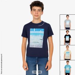 T-shirt manches courtes garcon Lee Cooper