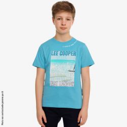 T-shirt manches courtes garcon Lee Cooper