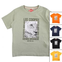 T-shirt manches courtes garcon Lee Cooper