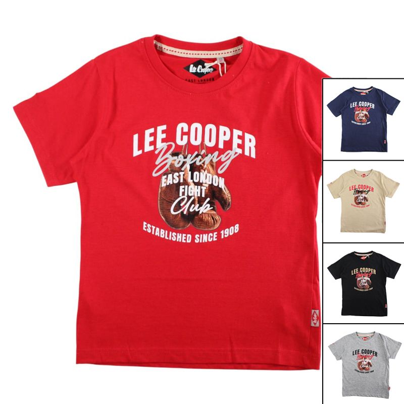 T-shirt manches courtes garcon Lee Cooper
