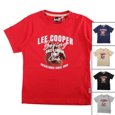T-shirt manches courtes garcon Lee Cooper T-shirt manches courtes garcon Lee Cooper