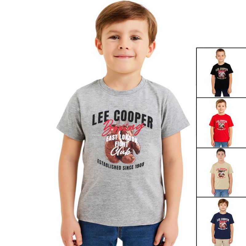 T-shirt manches courtes garcon Lee Cooper