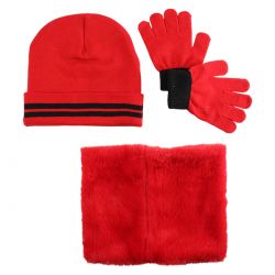 Bonnet gants snood Spiderman garcon