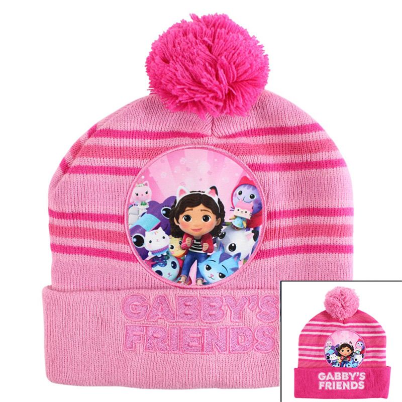 Bonnet avec pompon Gabby fille
