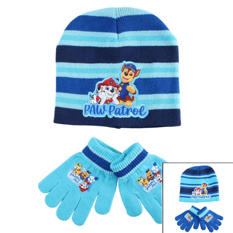 Bonnet gants Paw Patrol garcon