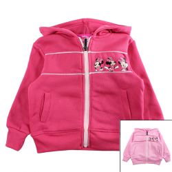 Veste à capuche Minnie fille