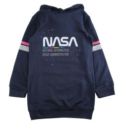 Robe capuche Nasa fille