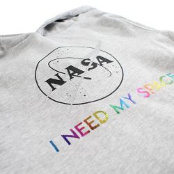 Robe capuche Nasa fille