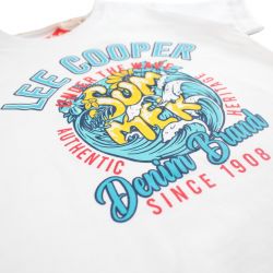 T-shirt manches courtes garcon Lee Cooper