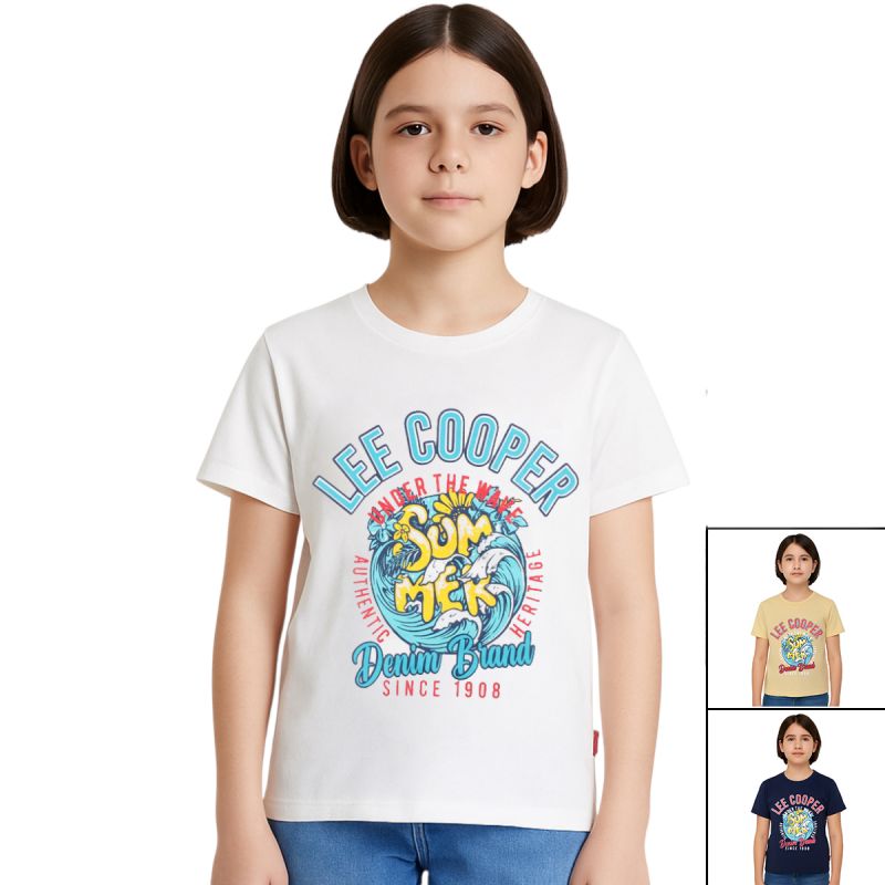 T-shirt manches courtes garcon Lee Cooper