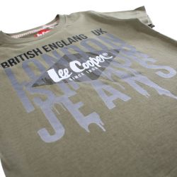 T-shirt manches courtes garcon Lee Cooper