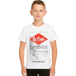 T-shirt manches courtes garcon Lee Cooper