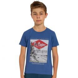 T-shirt manches courtes garcon Lee Cooper