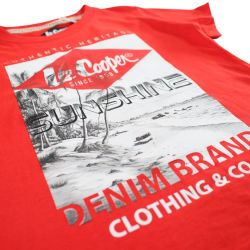 T-shirt manches courtes garcon Lee Cooper