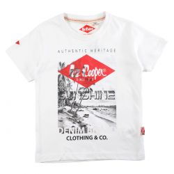 T-shirt manches courtes garcon Lee Cooper