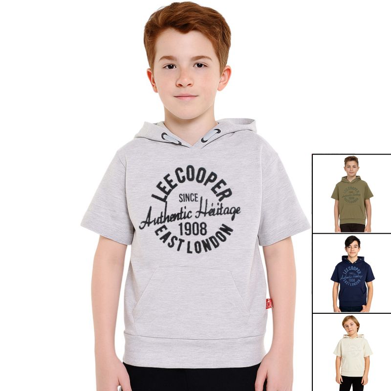 T-shirt manches courtes garcon Lee Cooper