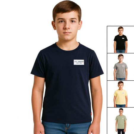T-shirt manches courtes garcon Lee Cooper