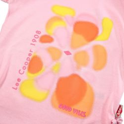 T-shirt manches courtes fille Lee Cooper