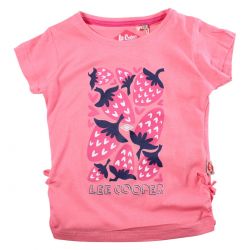 T-shirt manches courtes fille Lee Cooper