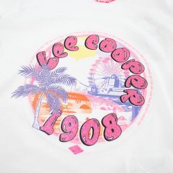 T-shirt manches courtes fille Lee Cooper